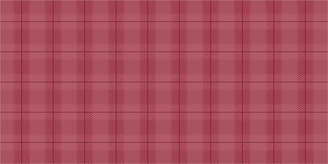 Dark pink and red color pattern for banner, background design. simple pattern illustration. tartan check, plaid patter. Vector illustration.