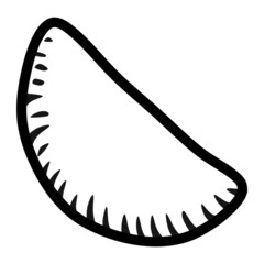 pastel snack of food hand drawn illustration