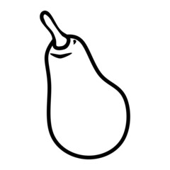pear of food hand drawn illustration