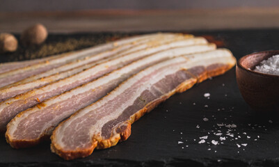 Uncooked Sliced Bacon