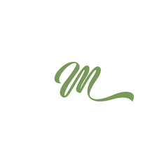 M Initial logo