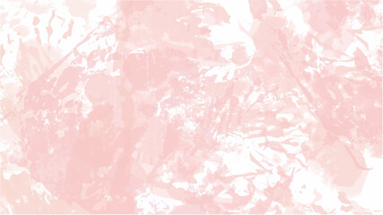 Pink watercolor background for your design, watercolor background concept, vector.