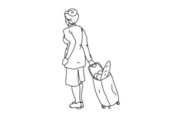 illustration of a person