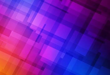 Light Blue, Red vector layout with lines, rectangles.