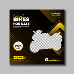 Motor Bike Social Media Post