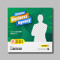 Business Corporate Social Media Post Template