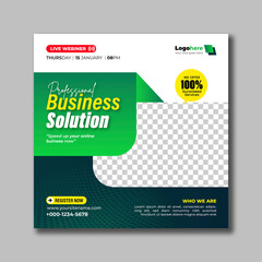 Business Corporate Social Media Post Template