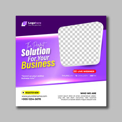 Business Corporate Social Media Post Template