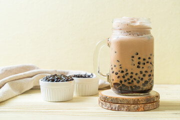 Taiwan milk tea with bubbles