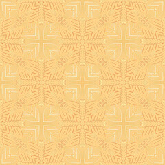 Abstract seamless pattern. Yellow shades.