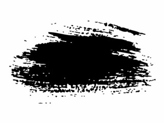 Quote Vector Abstract Grunge Brush Hand Drawn Texture in Black Color Sketch Simple Pattern isolated on White Background Grange Doodle Shape
