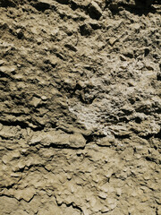 Old plaster on the wall.