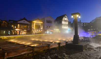 Kusatsu Onsen in Gunma Prefecture, Japan