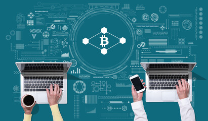 Concept of blockchain technology