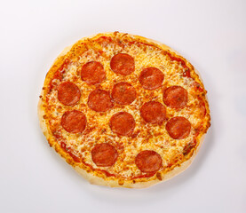Italian traditional Pizza with pepperoni