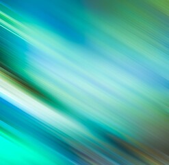 abstract gradient fluorescent green stripes motion blur diagonal cyan lines background