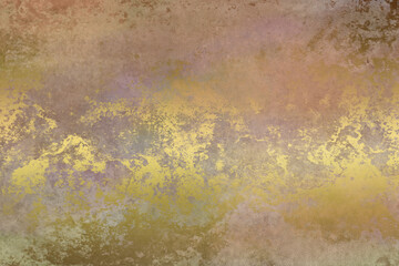 Golden Abstract  decorative paper texture  background  for  artwork  - Illustration
