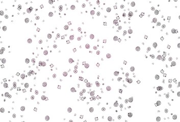 Light Purple vector background with cuisine gourmet.