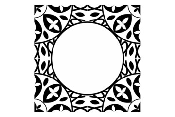 Mandala Ornament Border