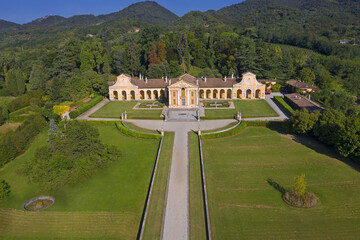 Villa di Maser (Villa Barbaro) by Italian Renaissance architect Andrea Palladio, Unesco world...