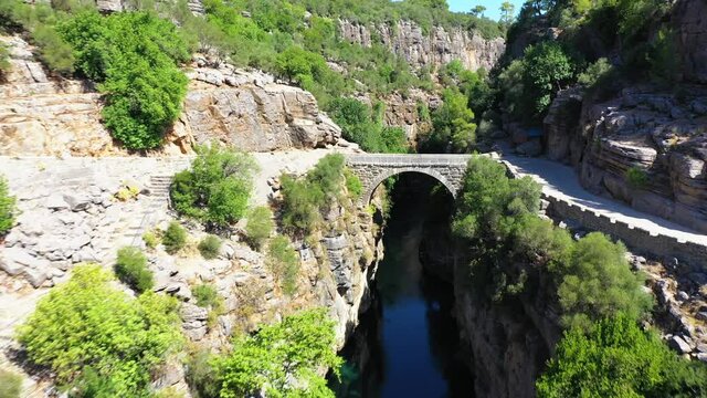 K&ouml;pr&uuml;l&uuml; Canyon is a canyon and a National Park in the Province of Antalya, Turkey. Covering an area of 366 km&sup2;.