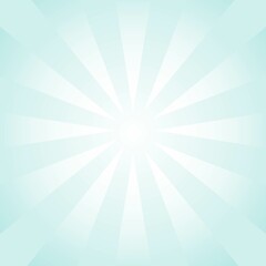 Green and white Sunburst Pattern Background. Rays. Sunburst background. Vector illustration. Green and white radial background.