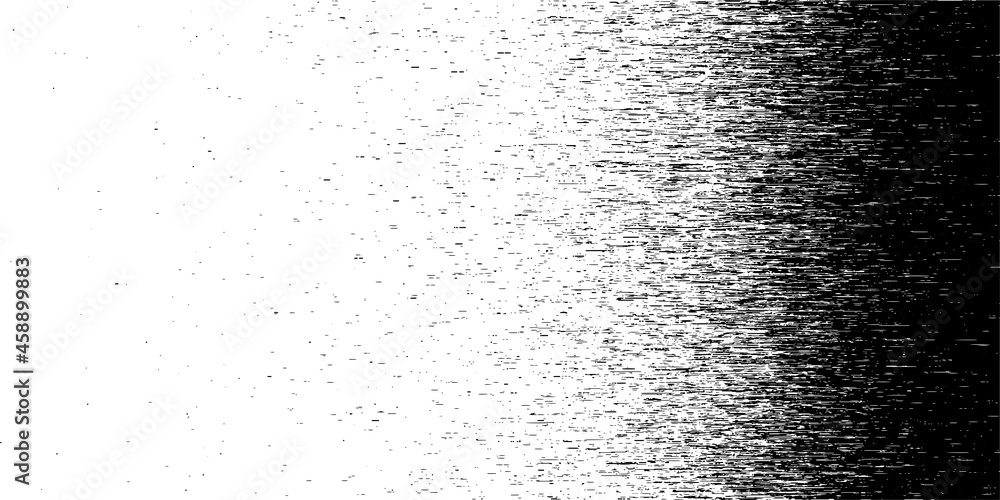 Aufkleber black and white halftone glitch. computer virus. random falling particles on screen. hacked software
