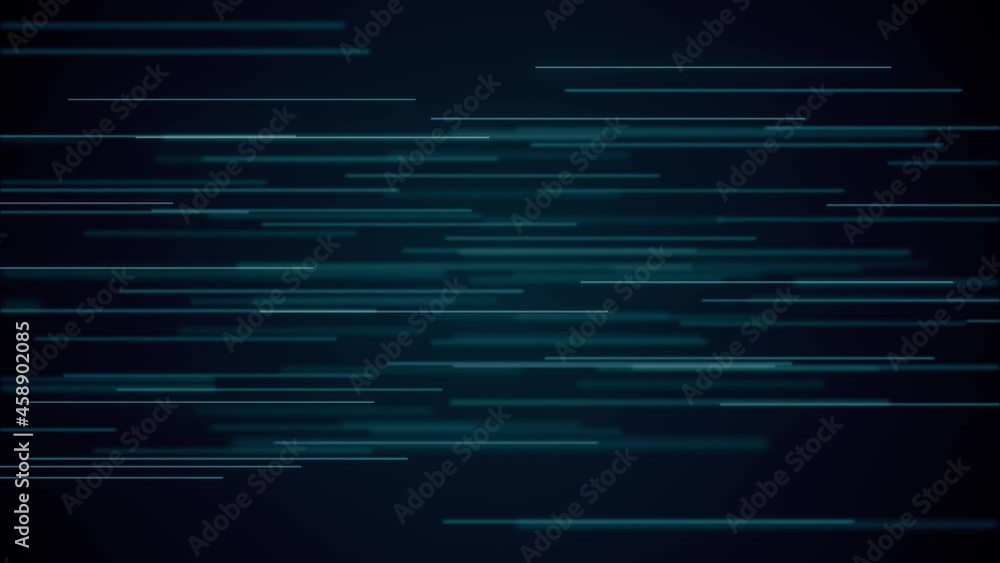 Poster abstract background with lines strings flowing seamless loop/ 4k animation of an abstract technology