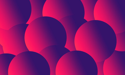 background image of several purple gradient circles overlapping randomly