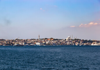 Fototapeta premium View of Bosporus. Istanbul, Turkey
