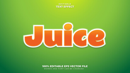 Juice Editable Text Effect