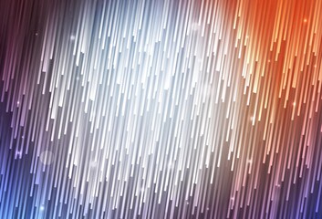 Light Blue, Red vector background with stright stripes.