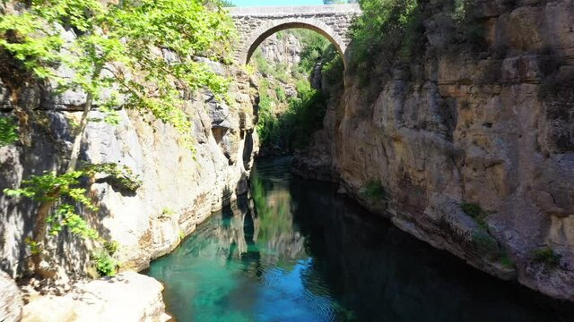 K&ouml;pr&uuml;l&uuml; Canyon is a canyon and a National Park in the Province of Antalya, Turkey. Covering an area of 366 km&sup2;.