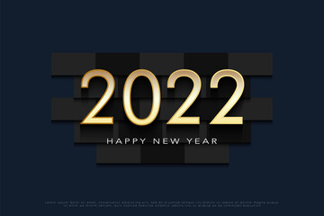 2022 happy new year background.