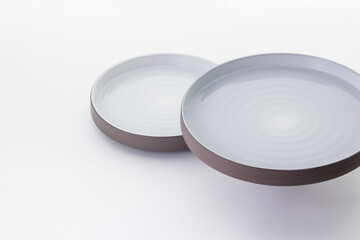 Kitchen and restaurant utensils on a white background