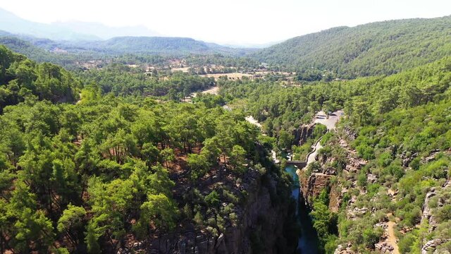 K&ouml;pr&uuml;l&uuml; Canyon is a canyon and a National Park in the Province of Antalya, Turkey. Covering an area of 366 km&sup2;.