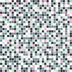 Fototapeta premium Mosaic, tile. Seamless vector texture. Background.