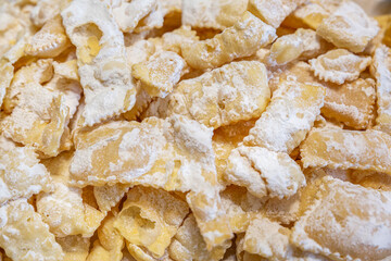 Bugie the typical Ligurian dessert