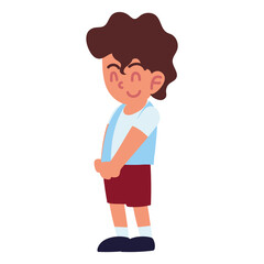 happy little boy