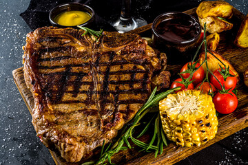 Fresh grilled meat