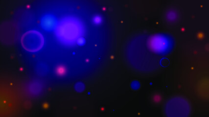 Obraz premium Lens flare particles abstract background