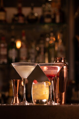 cocktail in the bar