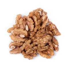 Bunch of peeled walnuts