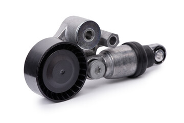 Alternator car belt tensioner roller