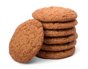 Stack oatmeal cookies