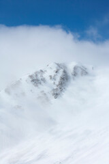 黒部立山アルペンルート　雪山　弥陀ヶ原　立山室堂平　立山　大観峰　黒部平