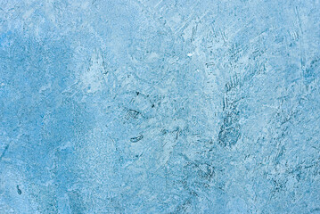Fototapeta na wymiar Blue textured stone interior background with copy space