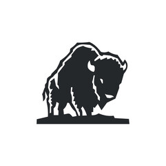 Bison logo design