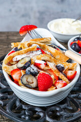 Pancake ribbons