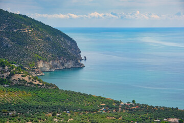 View of the Gargano coast